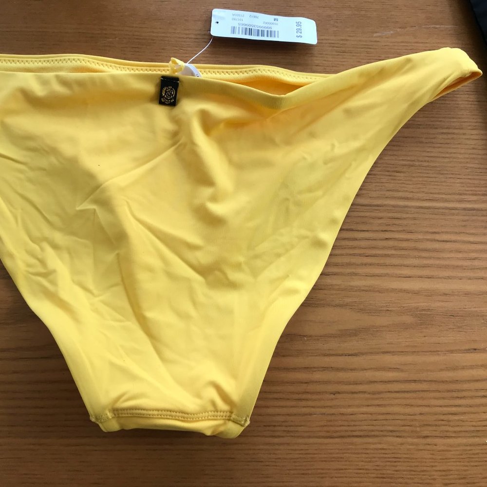 NWT - Yellow Bathing Suit Bottoms from La Vie en Rose - Picture 2 of 3